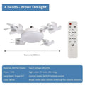 2-in-1 Ceiling Fan & LED Light